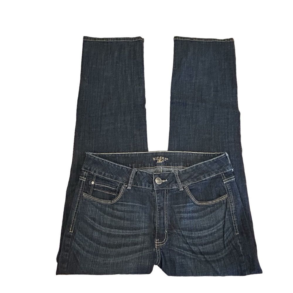 Lee Riders Midrise Straight Jeans 12